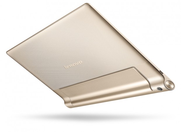 Das neue Yoga-Tablet soll in Asien auch in Champagner-Gold erhältlich sein. (Bild: Lenovo)
